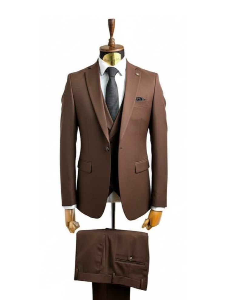 Костюм MAZALTOVMAN 3-ка Premium Коричневый