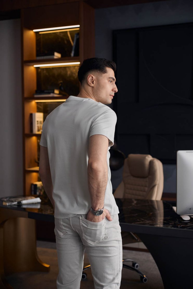 Футболка ГИО Серая