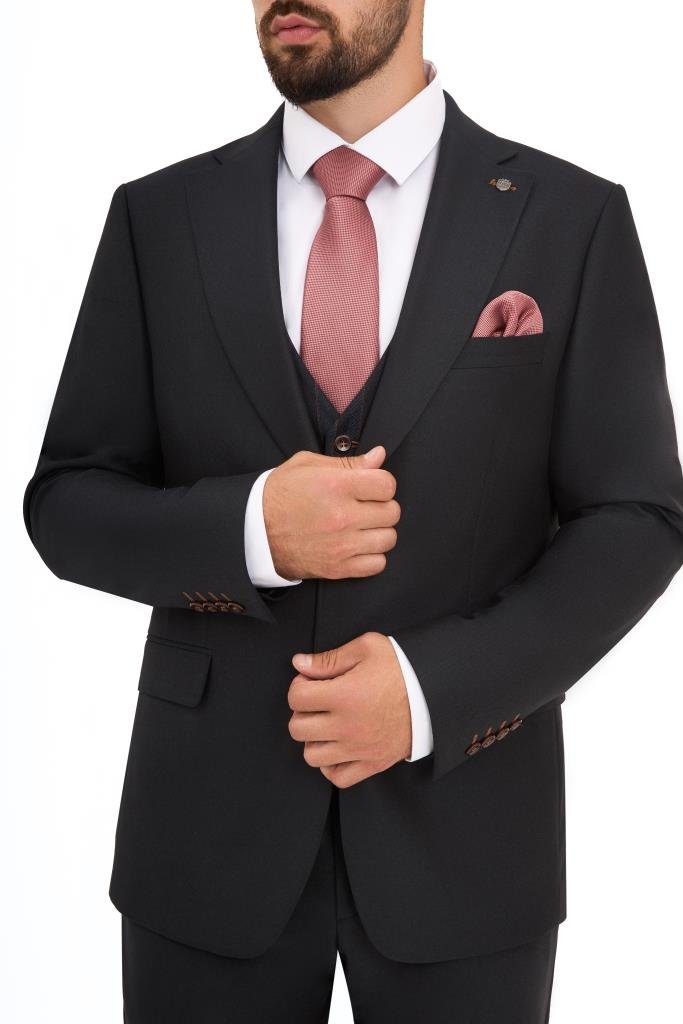 Костюм MAZALTOVMAN 3-ка Premium Темно-синий комбинированный