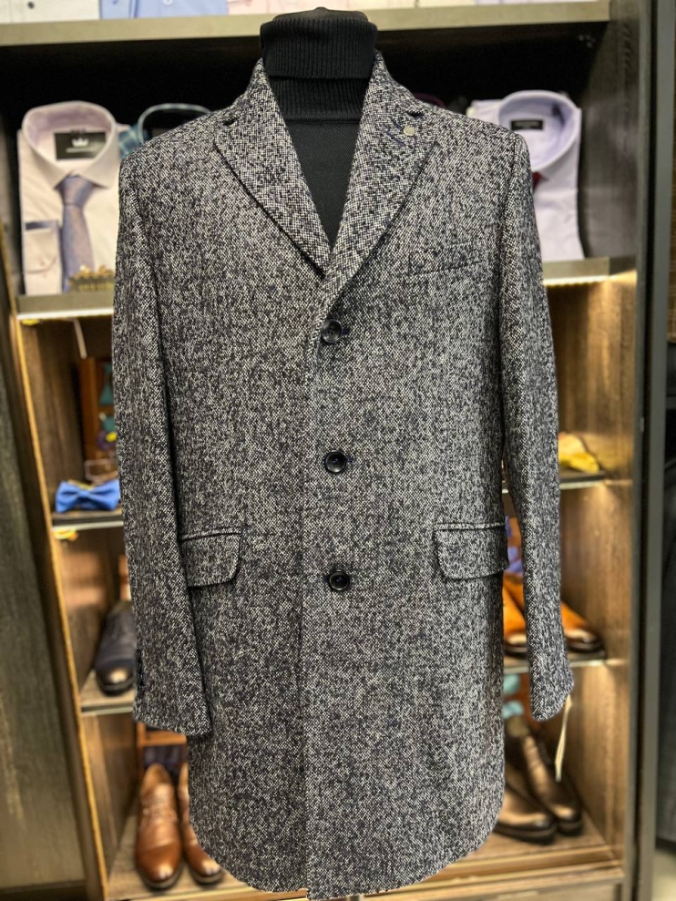 Пальто MAZALTOVMAN Синее букле FN