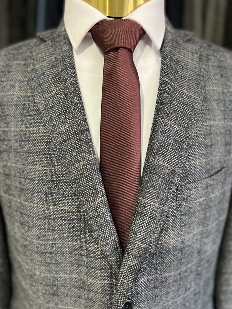 Пиджак VC Серый в клетку