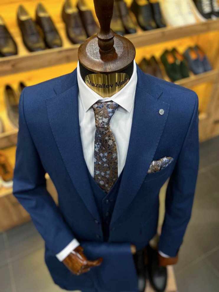 Костюм MAZALTOVMAN 3-ка Premium Синий