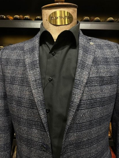 Пиджак VAL Серый в клетку