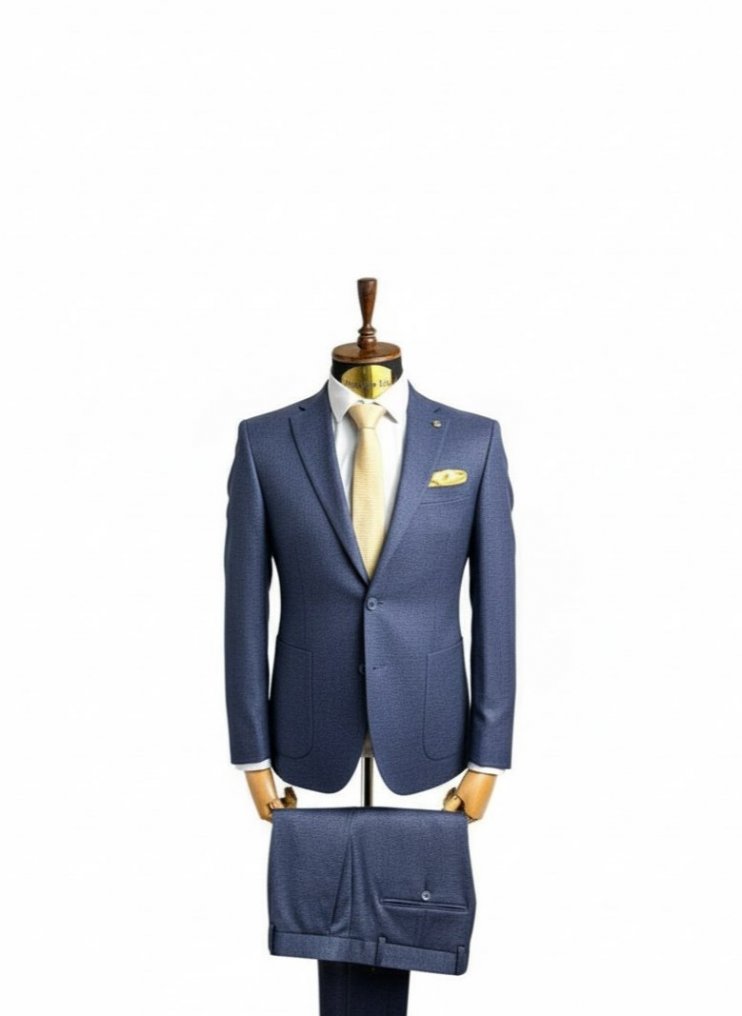 Костюм MAZALTOVMAN 2-ка Premium Синий в клетку