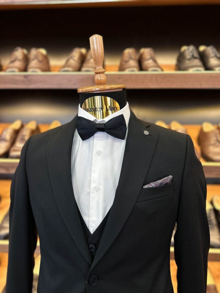 Костюм MAZALTOVMAN 3-ка Premium Черный