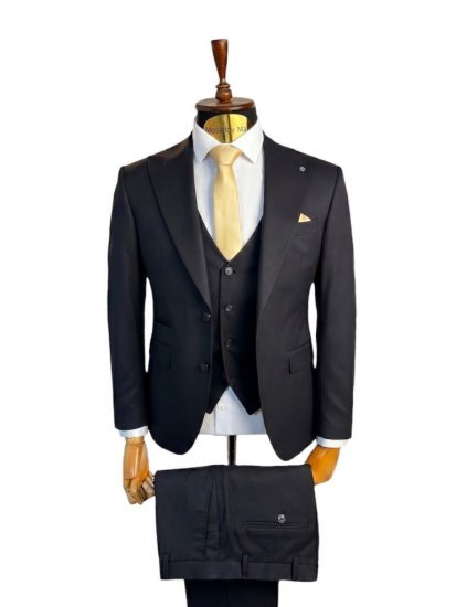 Костюм MAZALTOVMAN 3-ка Premium Синий в полоску