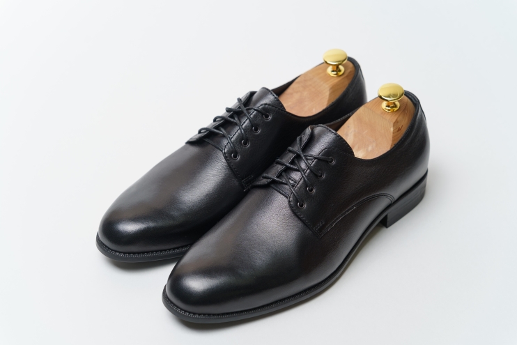 Дерби Эксклюзив Черные кожаные