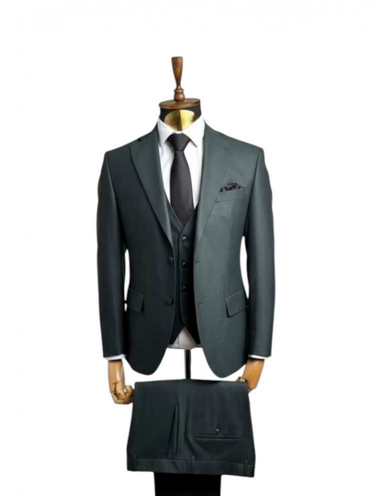 Костюм MAZALTOVMAN 3-ка Premium Зеленый Фактурный