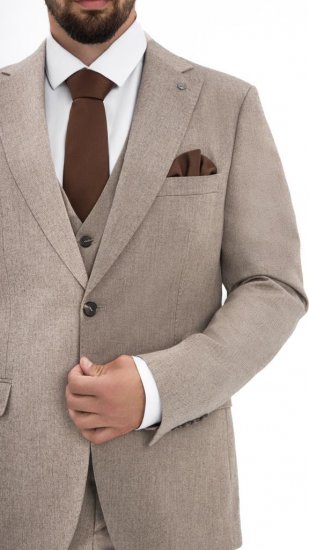 Костюм MAZALTOVMAN 3-ка Premium Бежевый