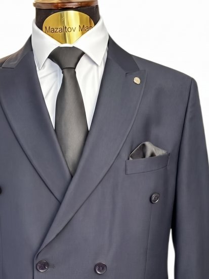 Костюм MAZALTOVMAN 2-ка Синий двубортный