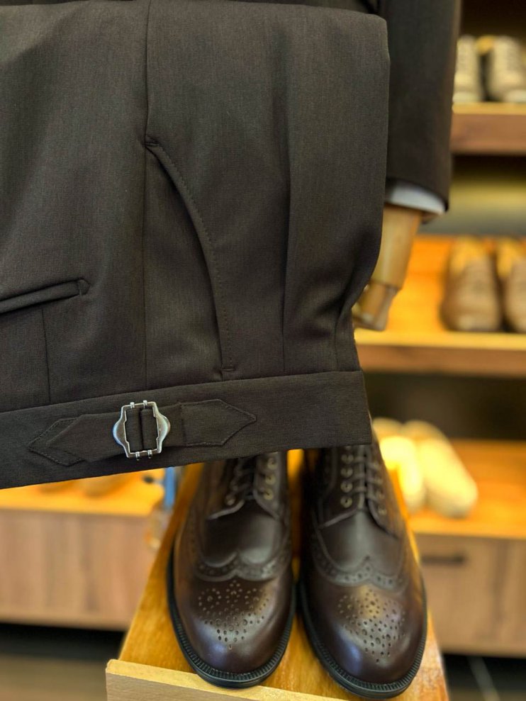 Костюм RBR 2-ка Двубортный Темно-коричневый