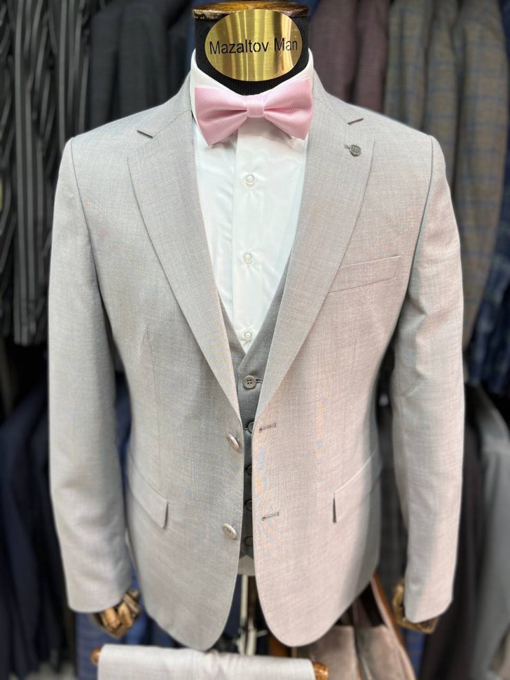 Костюм MAZALTOVMAN 3-ка Серый фактурный