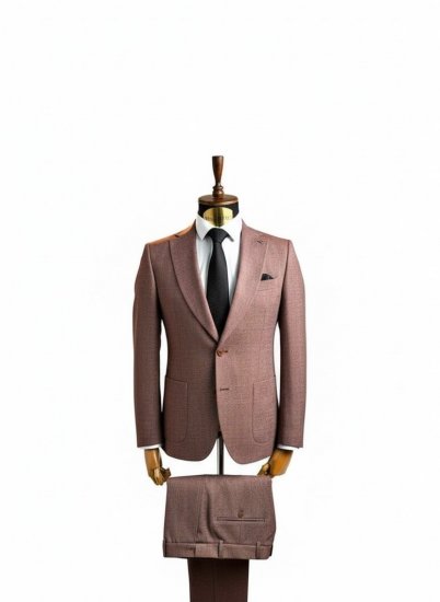 Костюм MAZALTOVMAN 2-ка Premium Кирпичный фактурный кежуал