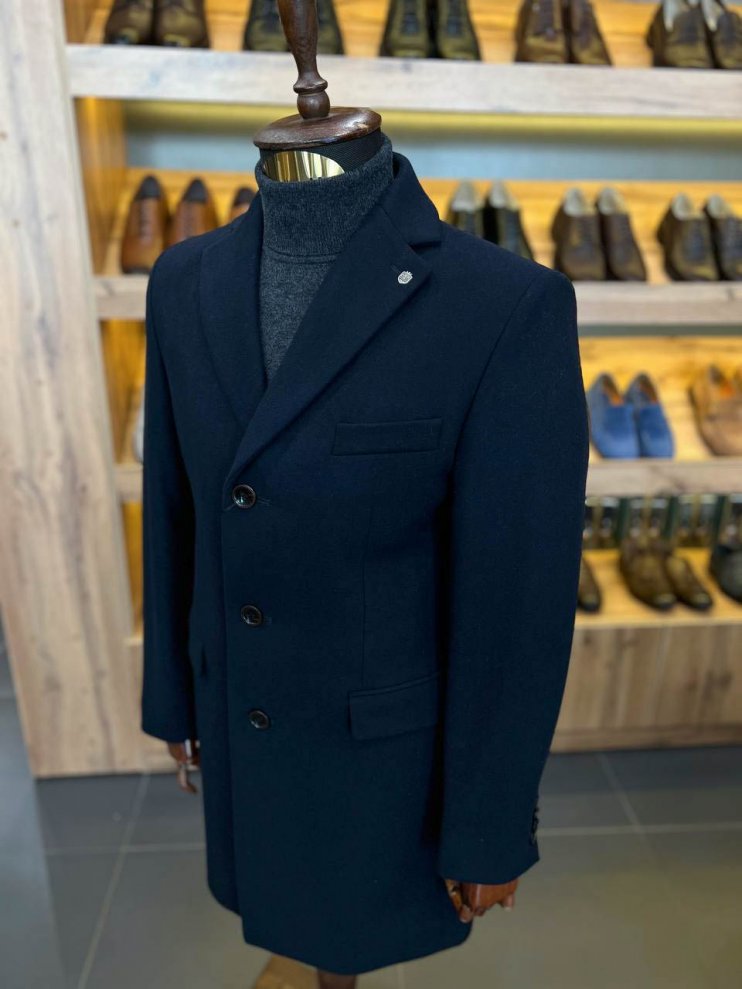 Пальто MAZALTOVMAN Синее