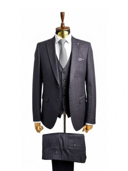 Костюм MAZALTOVMAN 3-ка Premium Фиолетовый фактурный