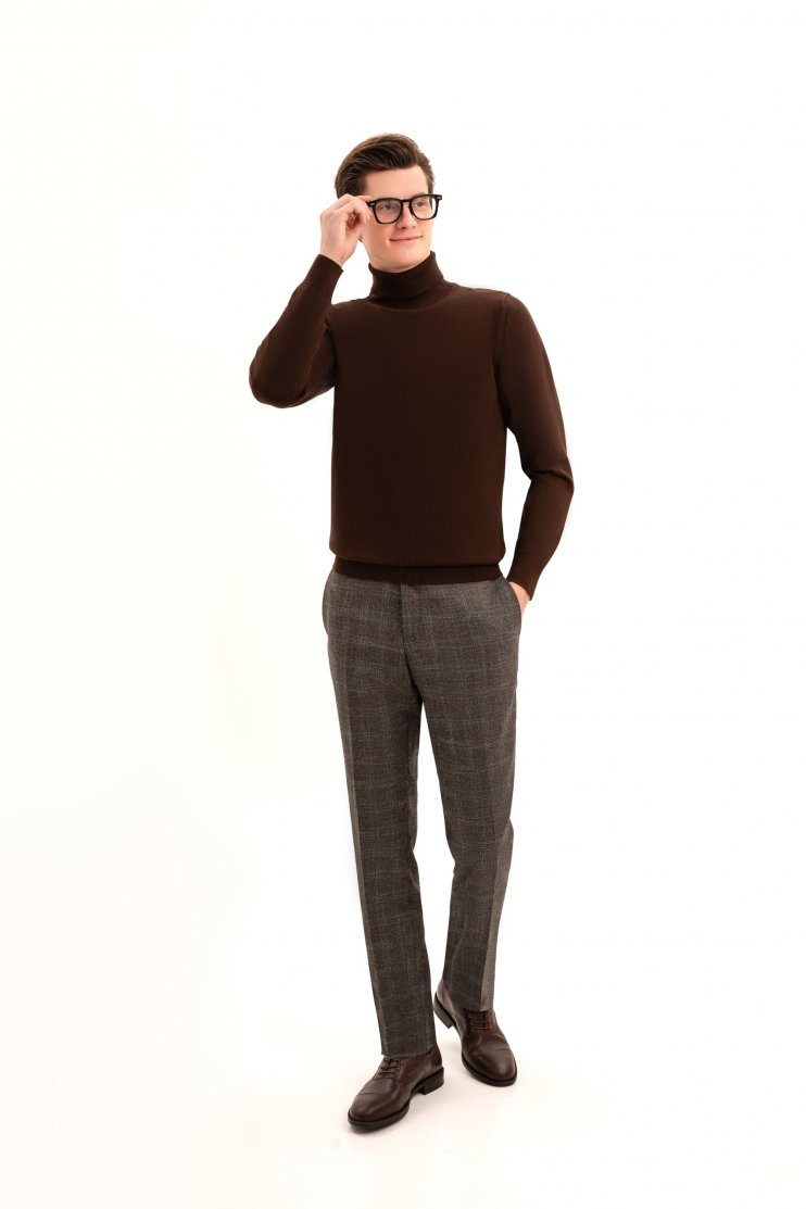 Водолазка MAS Коричневая