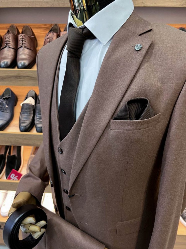 Костюм MAZALTOVMAN 3-ка Premium Капучино