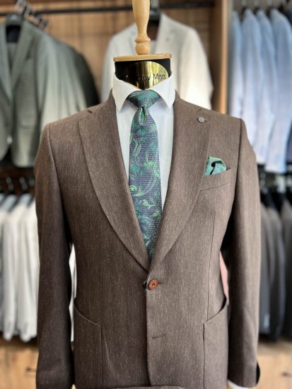 Костюм MAZALTOVMAN 2-ка Premium Коричневый фактурный