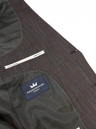 Костюм MAZALTOVMAN 2-ка Бордовый фактурный